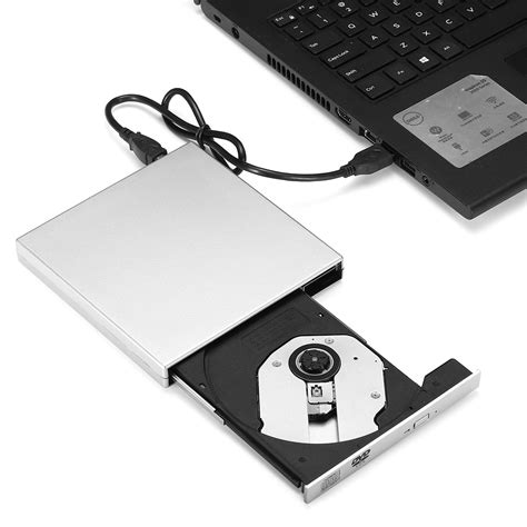 Usb 20 External Dvd Drive Slim Portable External Dvdcd Rewriter