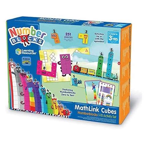 Mathlink Cubes Number Blocks 1 10 Activity Set