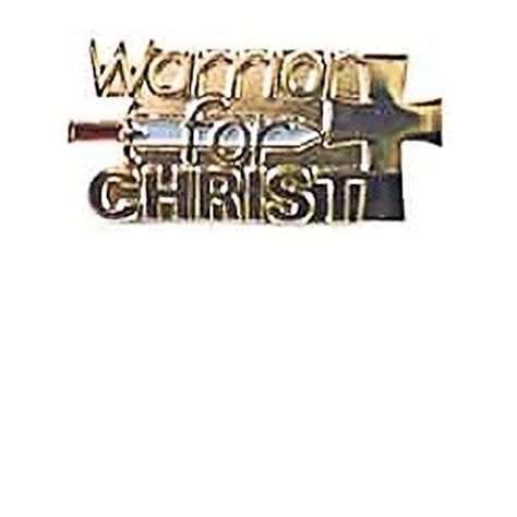 Sterling Ts Warrior For Christ Pins With Cross And Sword Gold