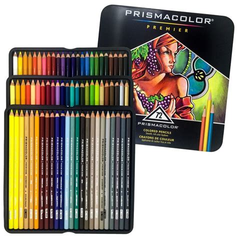 Prismacolor Premier Color Pencils Set Of 72 Pencils San 3599t Hndmd