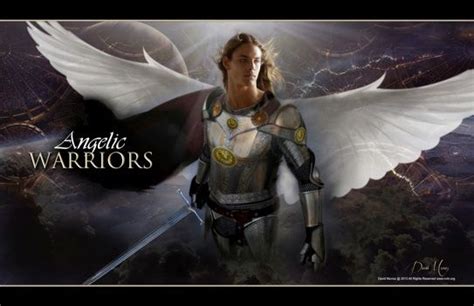 Warrior Angels From Heaven Sent To Fight And Help To Minister