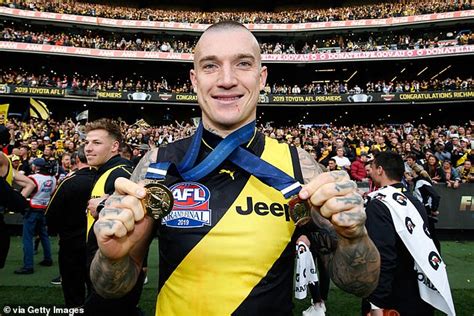 Afl ceremony derailed by presenter's blunder. Jessika Power leaves some VERY flirty comments on Dustin ...