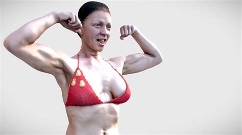 Woman Bodybuilding Pose D Model By Scanlab Photogrammetry Inc Scanlabstudio Eb