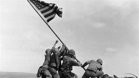 Ap Was There Marines Raise American Flag On Iwo Jima As Reported By