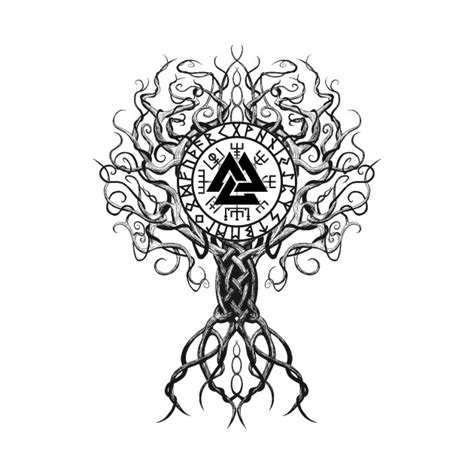 Albums 92 Background Images Tree Of Life Viking Tattoo Completed