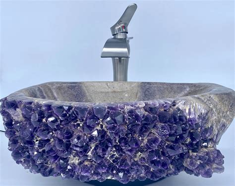 Amethyst Sinks And Amethyst Geode Sinks Designs By Luca Inc