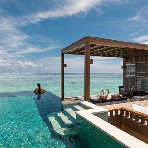 Stay In A Luxurious Water Villa With A Pool In The Maldives At Four