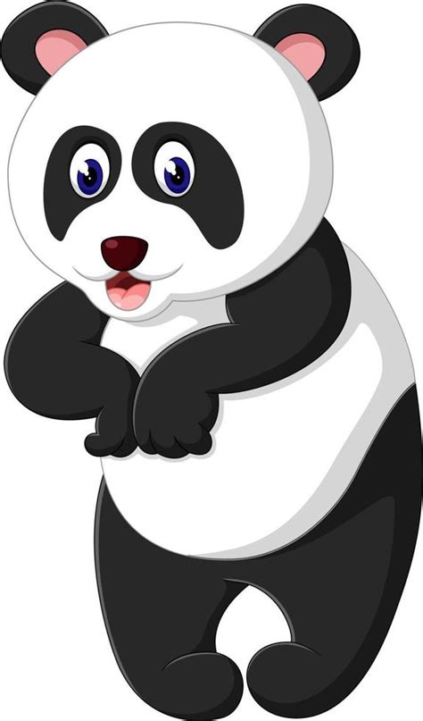 Cute Panda Cartoon 7578751 Vector Art At Vecteezy