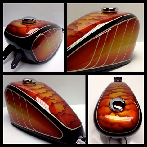 Chemical Candy Customs Gas Tank Paint Custom Paint Motorcycle