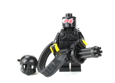Buy Custom Heavy Gunner Minigun Soldier Made With Real Lego Minifigure
