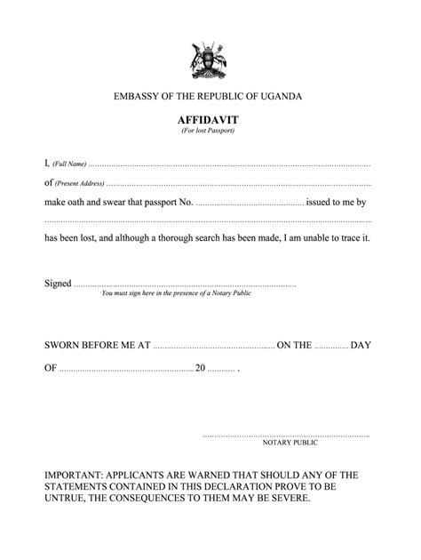 Uganda Passport Application Forms Pdf Fill Out And Sign Online Dochub