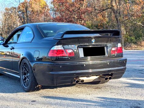 Ltw Gt Style Low Kick Rear Trunk Spoiler Wing For Bmw E46 Coupe Cabrio