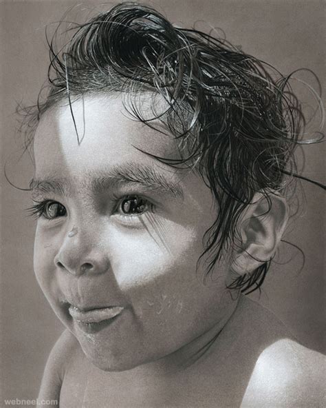 50 Realistic Pencil Drawings From Famous Artists Around The World Part 2