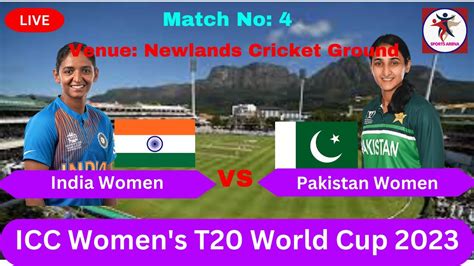 India Women Vs Pakistan Women Cricket Live Score Icc Womens T20