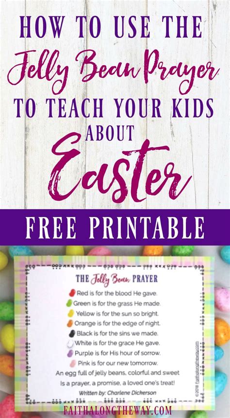 Easter prayer catholic frompo 1. How to Use the Jelly Bean Prayer to Teach Kids About Easter | Easter prayers, Easter quotes ...