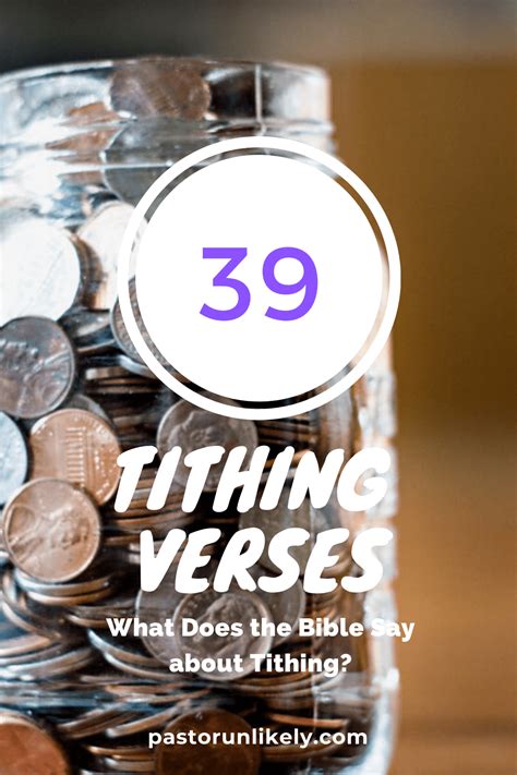 39 Clear Bible Verses On Tithing Pastor Unlikely