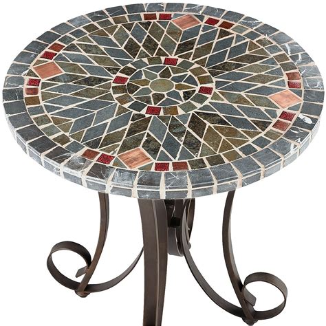 Verazze Mosaic Accent Table Mosaic Accent Table Tiled Coffee Table