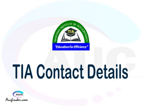 Tia Contact Address Tia Phone Number Tia Admission Contacts 2021