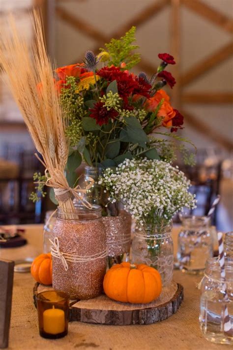 Fall Wedding Centerpieces On A Budget