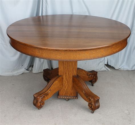 Bargain Johns Antiques Blog Archive Antique Round Oak Dining Table