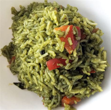 Spinach Rice Recipe Healthy Green Rice Dish Palak Pulao