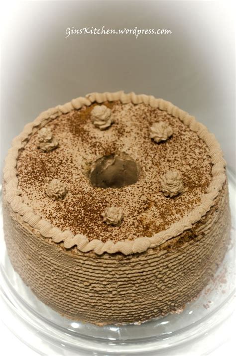Mocha Chiffon Cake Mocha Chiffon Cake Recipe Chocolate Chiffon Cake