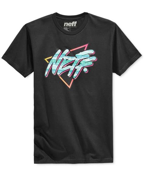 Neff Mens Daily Triangle Filled T Shirt T Shirts Men Macys T
