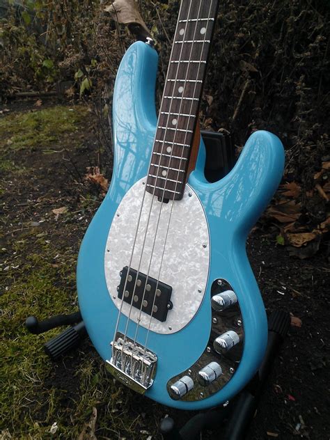 2018 Ebmm Stingray Special Bass 4 H Chopper Blue Wohsc Reverb