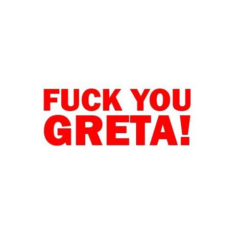 Autoaufkleber Fuck You Greta