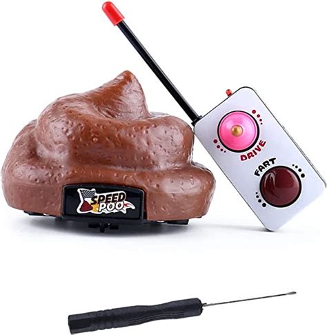 Remote Control Speed Poo Rc Poop Car Funny Kids Pet Animal Prank Toys