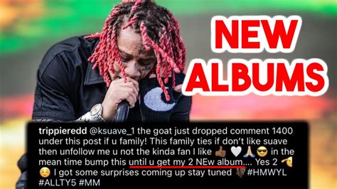 Trippie Redd 2 New Albums In 2023 👀 Allty5 And Mansion Musik Youtube