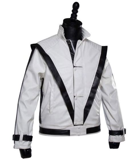White Thriller Jacket Michael Jackson Leather Jacket Jackets Creator