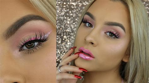Pink Valentines Day Makeup Tutorial Aidette Cancino Youtube