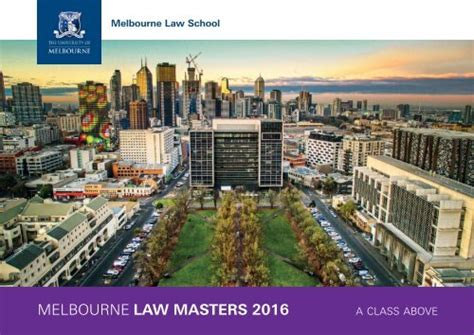 Melbourne Law Masters 2016