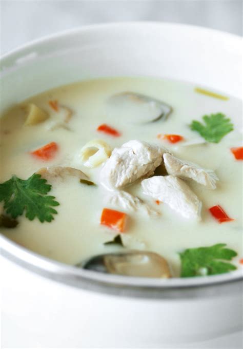 Tom Ka Kai Thai Coconut Chicken Soup Recipe