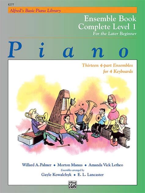 Alfreds Basic Piano Library Ensemble Book Complete 1 1a1b Piano
