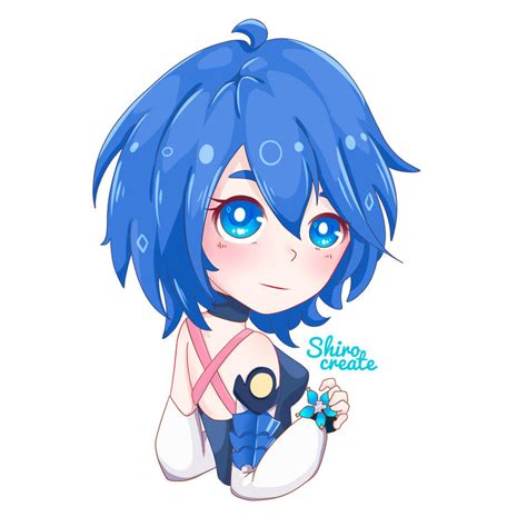 Chibi Aqua Kingdom Hearts By Shirocreate On Deviantart