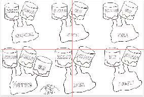 Santa croce di magliano, rotello, bonefro, colletorto, san giuliano di puglia. Colori primari e secondari schede didattiche scuola primaria