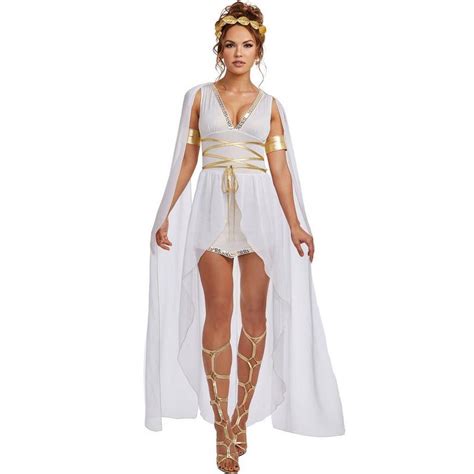 ancient greek mythology goddess costume one shoulder sexy greek goddess long skirt stage
