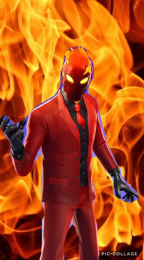 Inferno Fortnite Inferno Outfit Super Hd Phone Wallpaper Peakpx