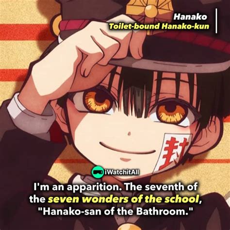 20 Deep Toilet Bound Hanako Kun Quotes • Iwa