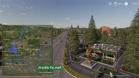 Мод на карту Goldcrest Valley Marina для Farming Simulator 2019 Mods