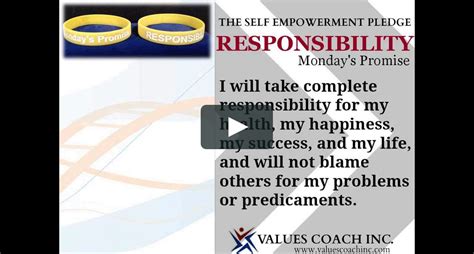 The Self Empowerment Pledge On Vimeo