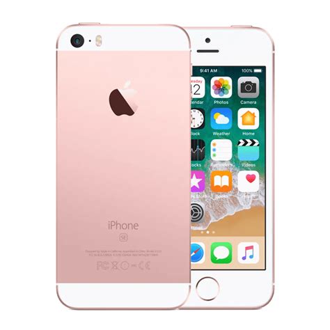 Apple Iphone Se 64gb Rose Gold Very Good Unlocked Loop