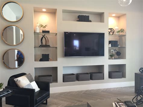 Pin By Maggie Anderson On Media Walls Lounge Areas Tv Wall Unit