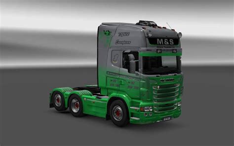 Real Companies Skins For Scania RJL 1 35 ETS2 Euro Truck Simulator 2