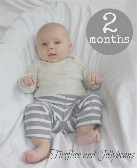 Fireflies And Jellybeans Baby Boy 2 Months