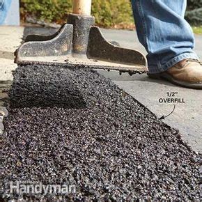 If your driveway is asphalt, one disadvantage is its vulnerability to potholes. How to Fix a Sinking Driveway | Driveway repair, Diy driveway, Home improvement loans