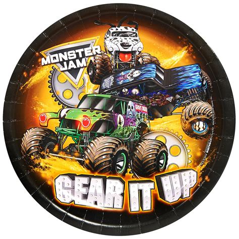 Target has a great collection of fun, exciting party decorations for every kind of party you can think of. Monster Jam Party Supplies 32 Pack Lunch Plates ...
