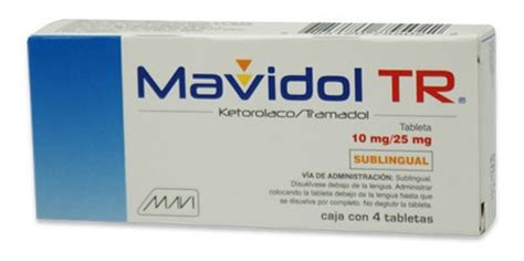 Mavidol Tr Tabletas Mg Meses Sin Intereses